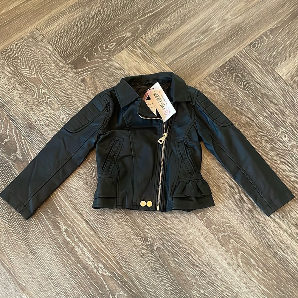 Leather jacket toddler